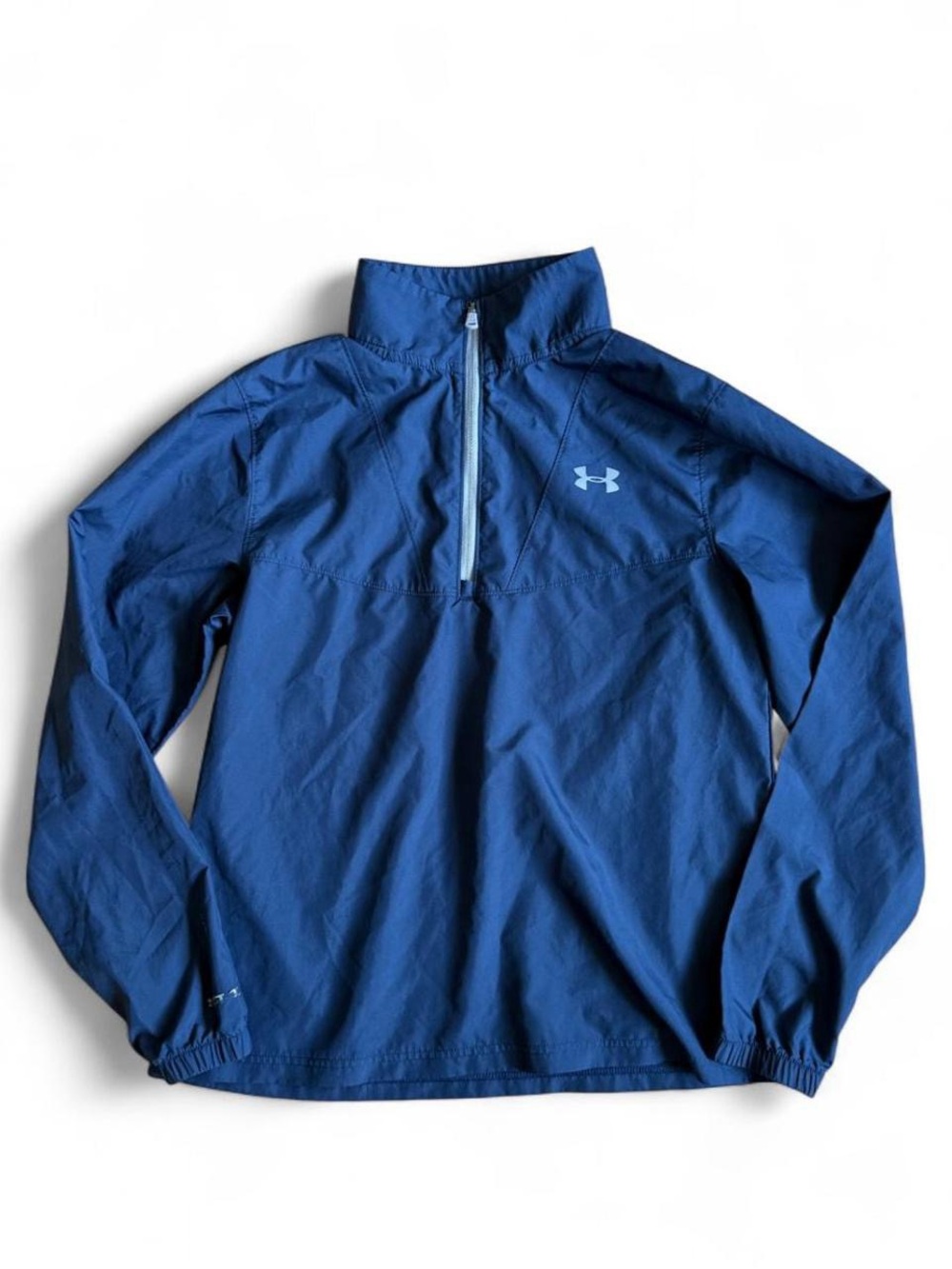 Under Armour Kids Blue Half-Zip Windbreaker Pullover